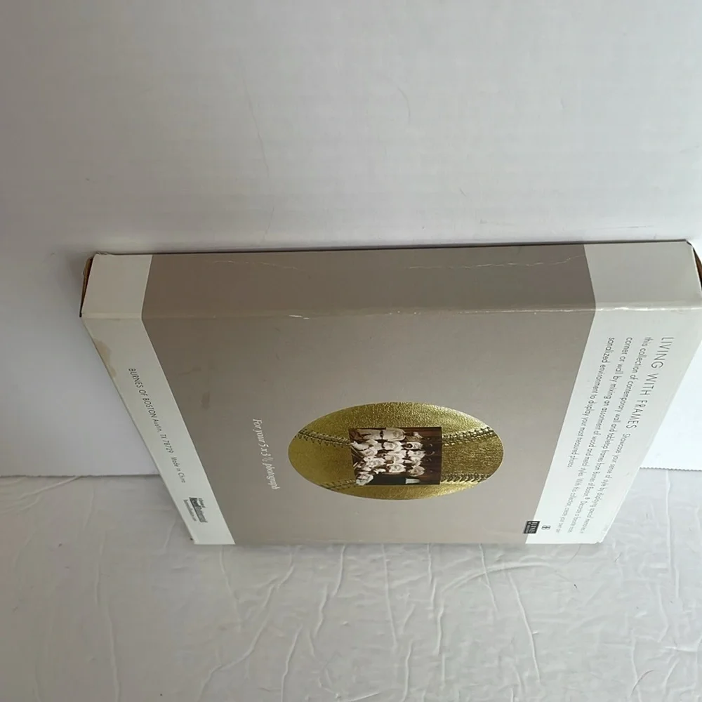 Burnes of Boston baseball photo frame NWT